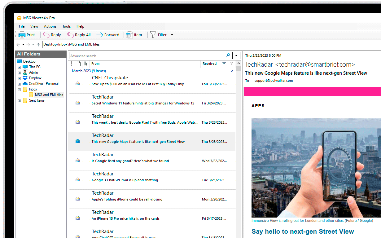 msg outlook viewer